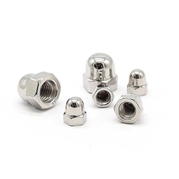 Stainless Dome Nuts