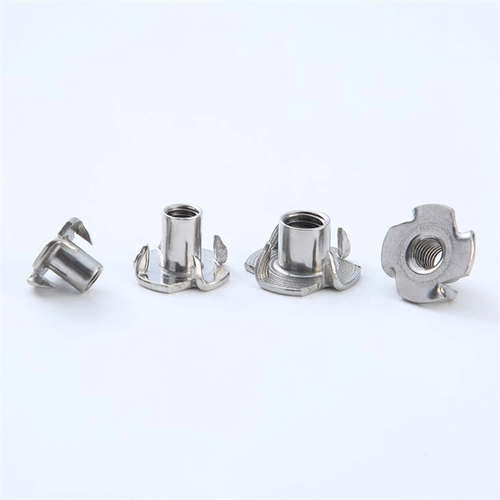 Stainless Steel Four Jaw Nut